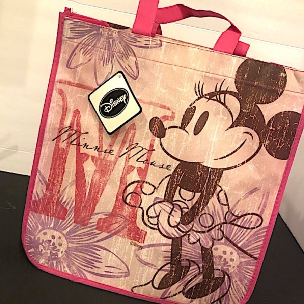 DISNEY Minnie Mouse Tote Bag NWT